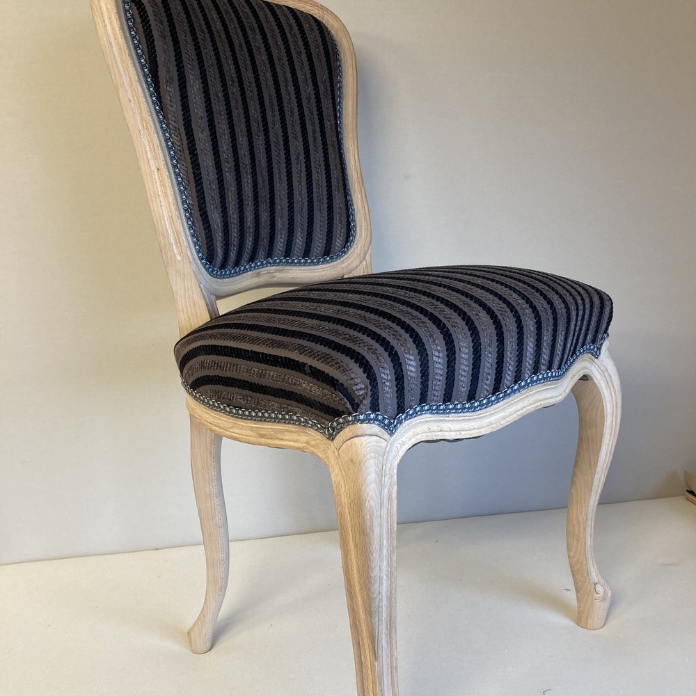 Chaise Louis XV, après