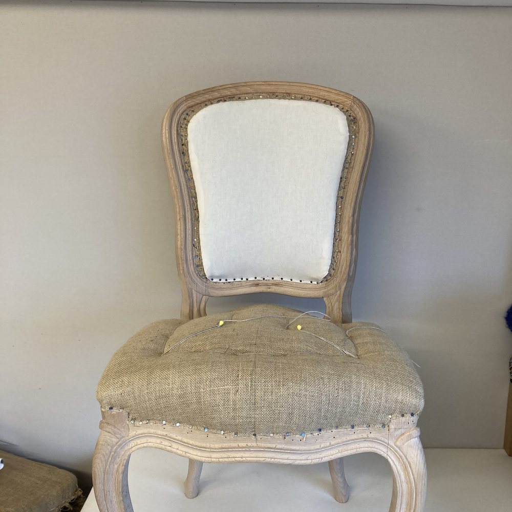 Chaise Louis XV, avant